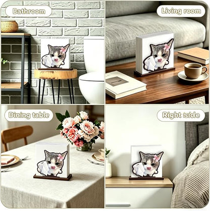 Funny Cat Napkin Holder for Table - Image 4