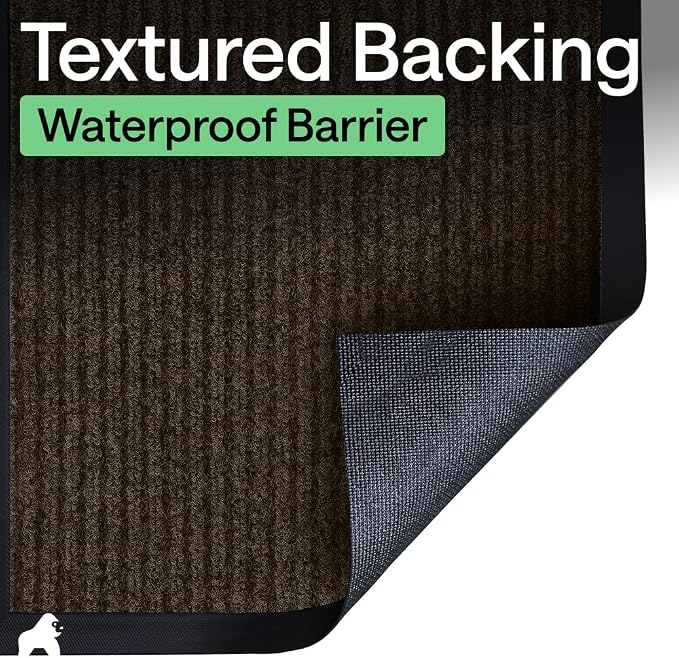 GORILLA GRIP Waterproof Traffic Guard Door Mat, 2 Pack Heavy Duty Entryway Mats - Image 6