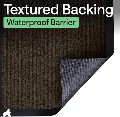 GORILLA GRIP Waterproof Traffic Guard Door Mat, 2 Pack Heavy Duty Entryway Mats - Image 6