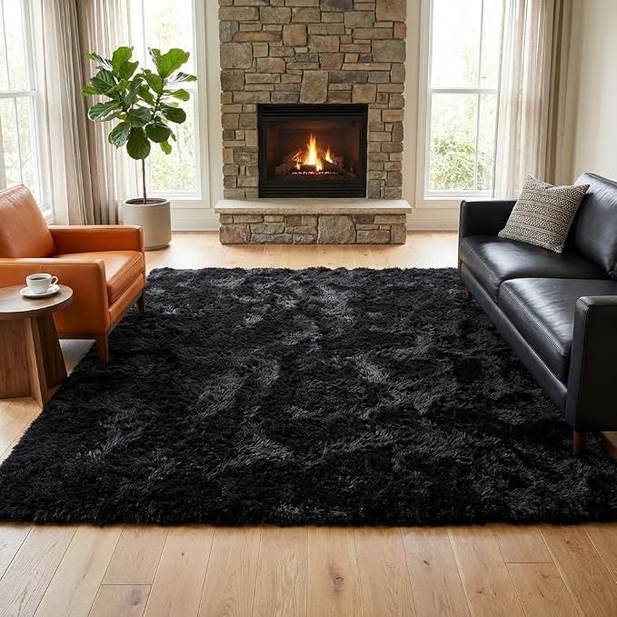 Mugorn 5x7 Rugs for Living Room, Soft Carpet Shag Kids Rug for Nursery - Image 8