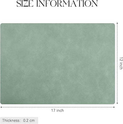 MOSAYT Vinyl Placemats Set of 12-12 X 17 Inch - Image 7