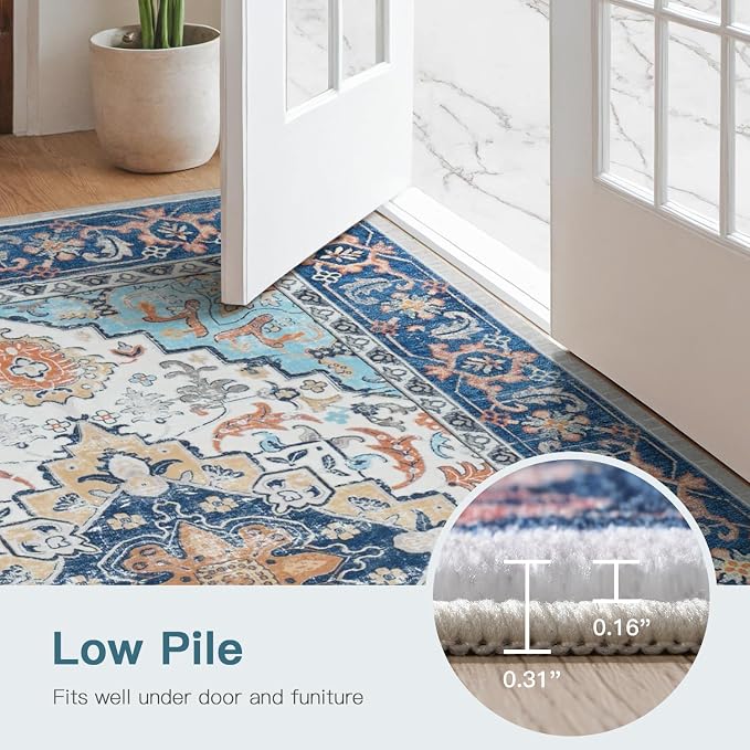 Lofus 6x9 Area Rugs for Living Room, Washable Area Rug, Rugs for Bedroom - Image 7
