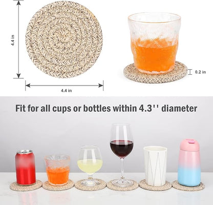 ABenkle 8 Pcs Drink Coasters - Image 2