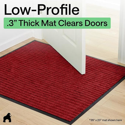 GORILLA GRIP Waterproof Traffic Guard Door Mat, Heavy Duty Entryway Mats - Image 9