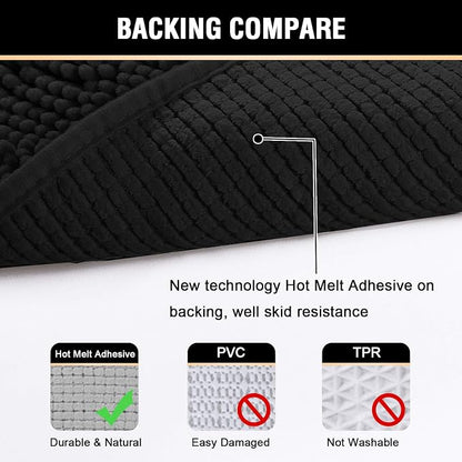 H.VERSAILTEX Bath Mat Bathroom Rug Bath Rugs - Image 6