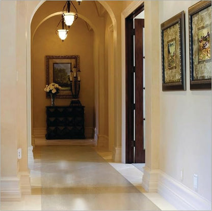 Clear Hard Floor Runner, USA Made, 27 x 120 Inch, 2mm Thick Clear Vinyl - Image 2