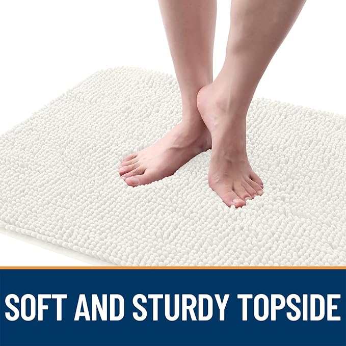 OLANLY Dog Door Mat for Muddy Paws 47x32, Absorbs Moisture and Dirt, Absorbent - Image 4