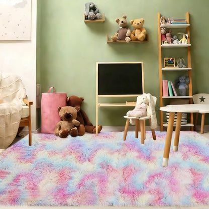 Large 9x12 Area Rug for Living Room, Soft Shag Rugs for Bedroom, Non-Slip Ultra - Image 7