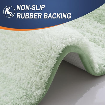 OLANLY Large Bathroom Rugs Mat 40x24, Extra Soft Absorbent Microfiber Bath Rugs - Image 5