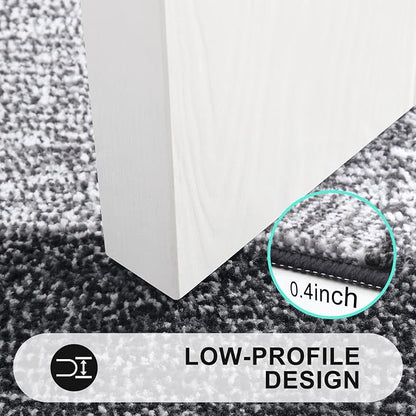 Kitinjoy Indoor Outdoor Door Mat, 50x30 Non-Slip Absorbent Dirt Trapper - Image 4