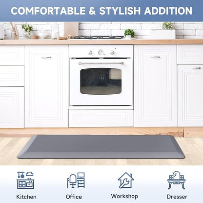 StepRite 4/5 Inch Thick Kitchen Mat Anti Fatigue Mat Kitchen Rugs Kitchen Decor - Image 7