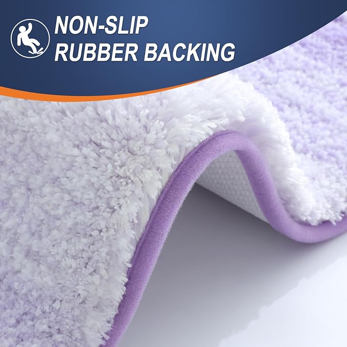 OLANLY Bathroom Runner Rugs Mat 59x24, Extra Soft Absorbent Microfiber Bath Rug - Image 5