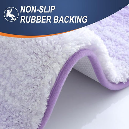 OLANLY Bathroom Runner Rugs Mat 59x24, Extra Soft Absorbent Microfiber Bath Rug - Image 5