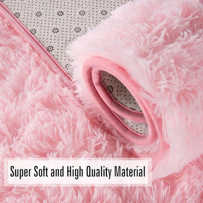 Andecor Soft Fluffy Bedroom Rugs, 3 x 5 Feet Indoor Shaggy Plush Area Rug - Image 6