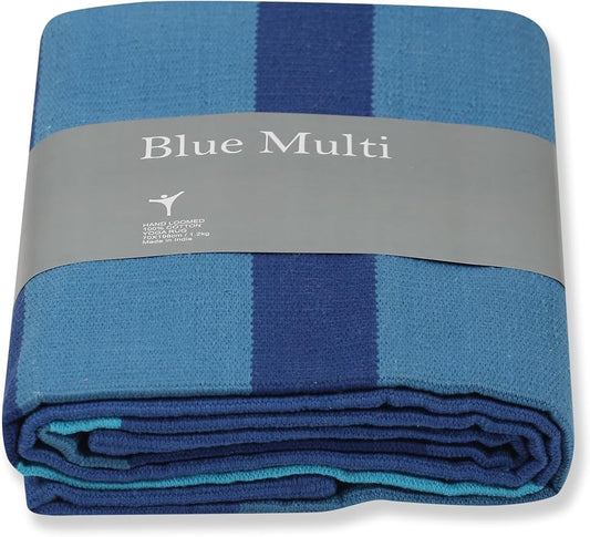 MISZBHA Yoga Rugs & Blanket Indian Cotton Perfect by RAZIIAMERCHANDIZE