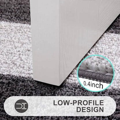 Kitinjoy Indoor Outdoor Door Mat, 59x36 Non-Slip Absorbent Dirt Trapper - Image 4