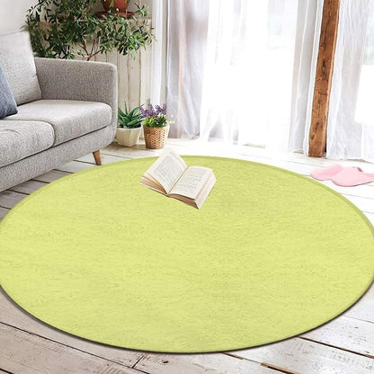 Home Decor Non Slip Kitchen Office Circle Rug, Machine Washable Modern Round - Image 5