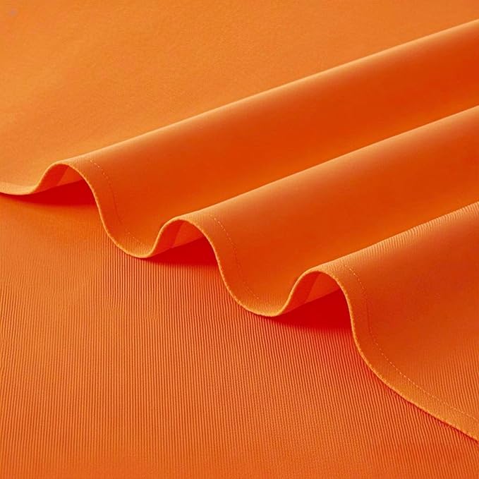 FOLINS&HOME Orange Waterproof Decorative Table Runner 72 Inches Long | 210GSM - Image 5
