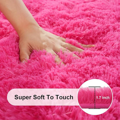 5x7 Area Rugs for Living Room, Large Fluffy Rugs for Bedroom, Fuzzy Shag Soft - Image 2