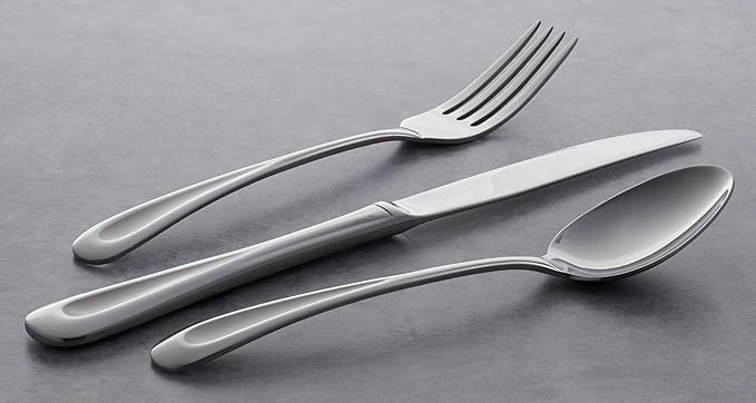 Oneida Silverware Set, Satin Sand Dune Everyday Flatware 4-Piece Teaspoons Set - Image 5