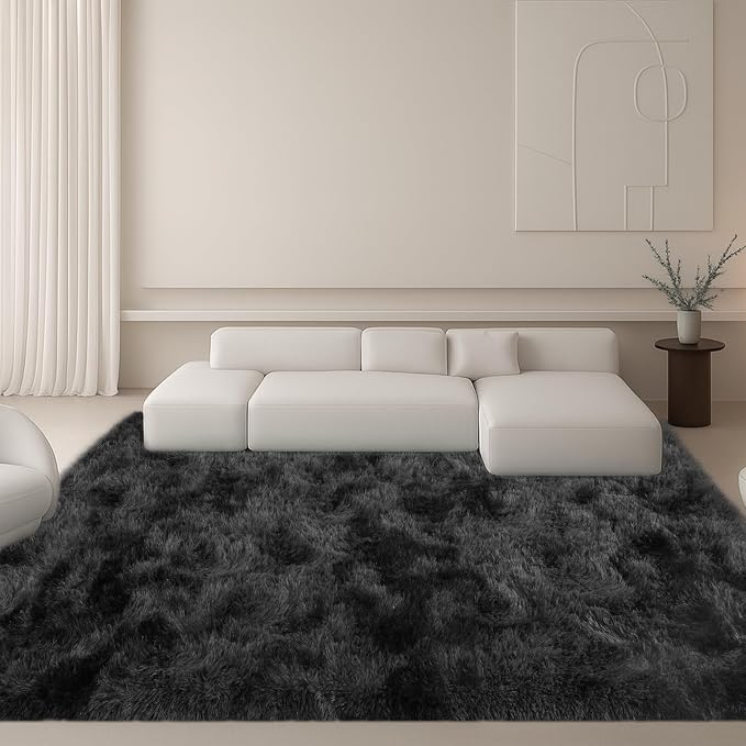 Large 9x12 Area Rug for Living Room, Soft Shag Rugs for Bedroom, Non-Slip Ultra - Image 4