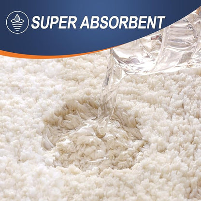 OLANLY Bathroom Rugs Mat 30x20, Extra Soft Absorbent Microfiber Bath Rugs - Image 4