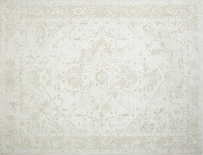 Washable Rugs 8x10 Area Rugs for Living Room, Ultra Soft Faux Wool Retro Carpets - Image 8