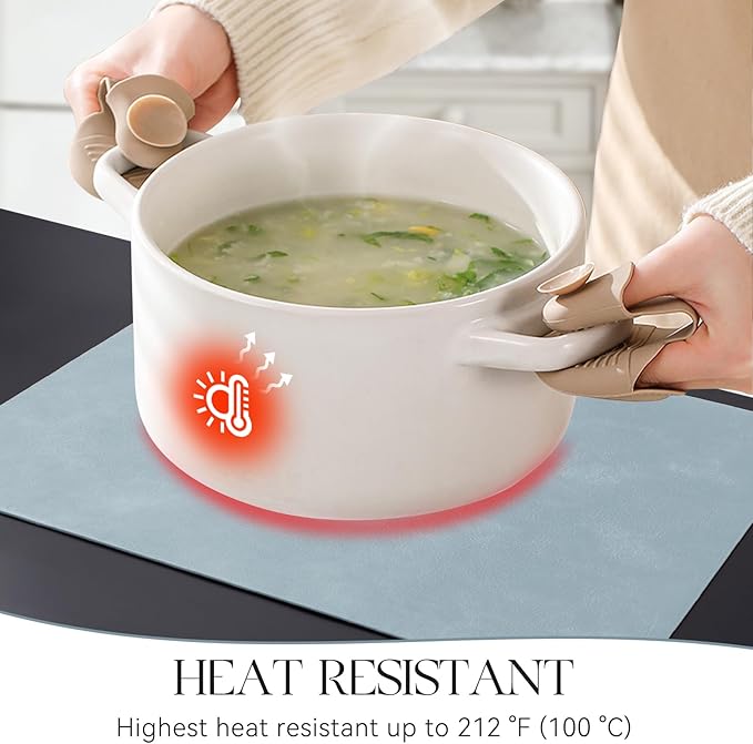 MOSAYT Vinyl Placemats Set of 6-12 X 17 Inch - Image 3