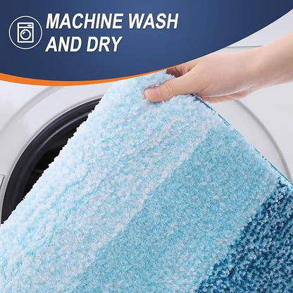 OLANLY Bathroom Runner Rugs Mat 59x24, Extra Soft Absorbent Microfiber Bath Rugs - Image 5