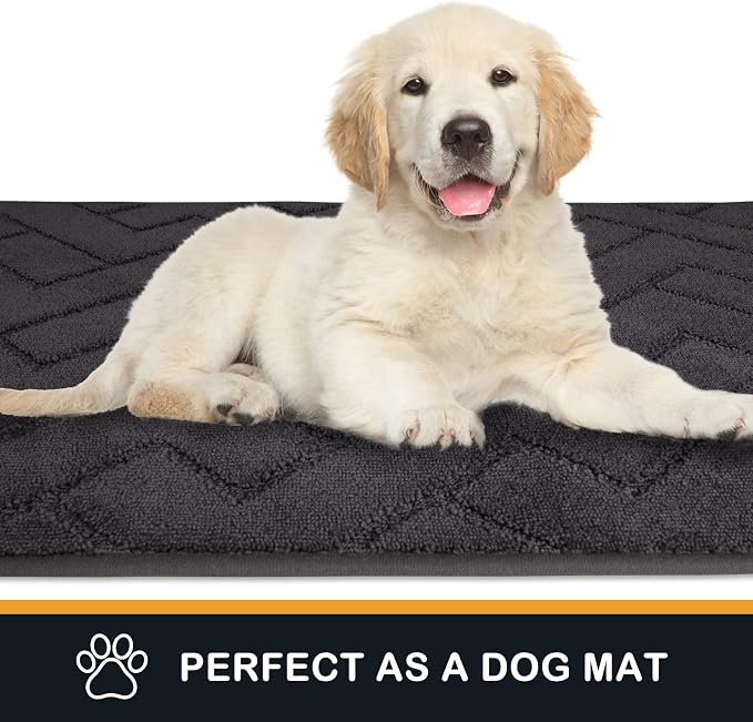 PURRUGS Dirt Trapping Door Mat 24" x 84", Non-Slip Machine Washable Entry Rug - Image 6
