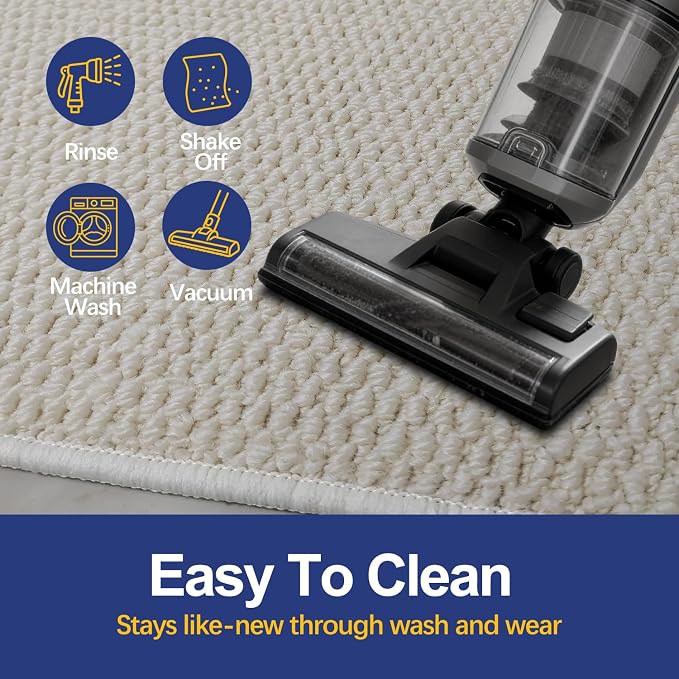 Dirt Trapping Door Mat 36x60, 3D Scarping Surface Doormat - Image 5
