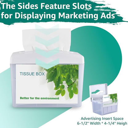 Commercial Napkin Dispenser, Space-Saving Tabletop Design, Easy Access to - Image 4