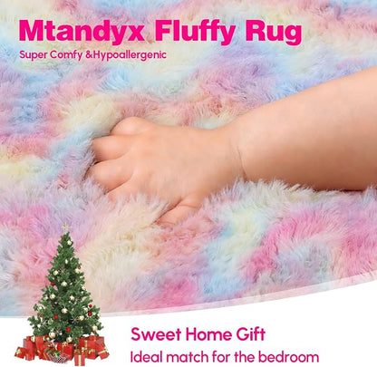 Large 9x12 Area Rug for Living Room, Soft Shag Rugs for Bedroom, Non-Slip Ultra - Image 2