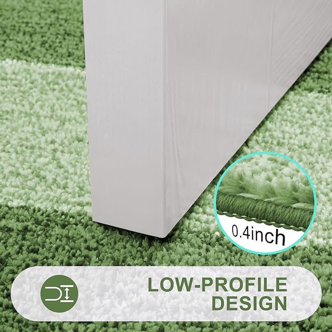Kitinjoy Indoor Outdoor Door Mat, 54x24 Non-Slip Absorbent Dirt Trapper - Image 4