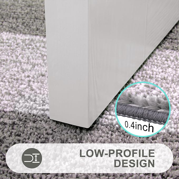 Kitinjoy Indoor Outdoor Door Mat, 70x35 Non-Slip Absorbent Dirt Trapper - Image 4