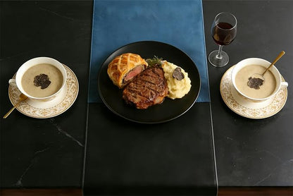 Double-Sided Faux Leather Table Runner, Waterproof Heat Resistant Non-Slip - Image 7