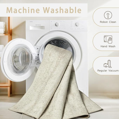 Srugn Washable Rugs 10x14 Area Rugs - Image 4
