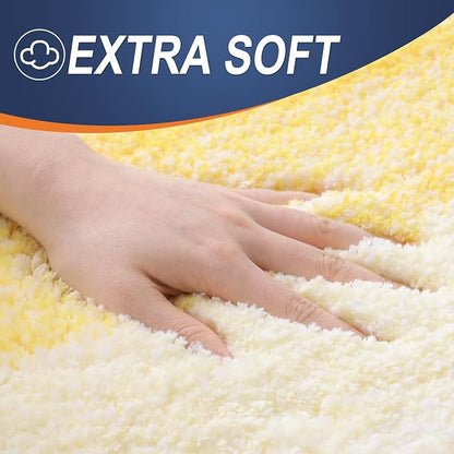 OLANLY Bathroom Runner Rugs Mat 59x24, Extra Soft Absorbent Microfiber Bath Rugs - Image 3