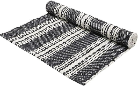 Hand Woven 100% Cotton Yoga Mat- Thick Handloom Made in India- by TheHomeTalk