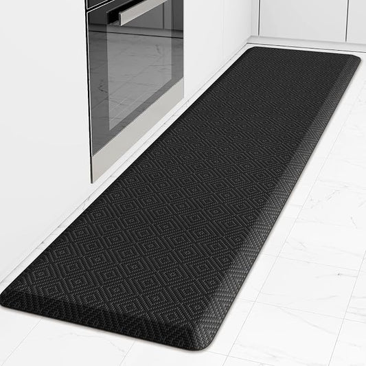 Mattitude Kitchen Mat Cushioned Anti-Fatigue Floor Mat Water Resistant Non-Slip by Mattitude