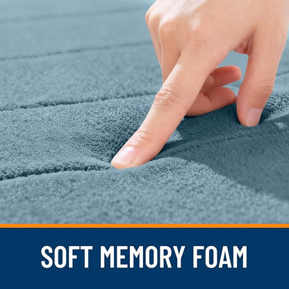 OLANLY Memory Foam Bath Mat 40x24, Super Soft Absorbent Bathroom Rugs, Quick Dry - Image 5