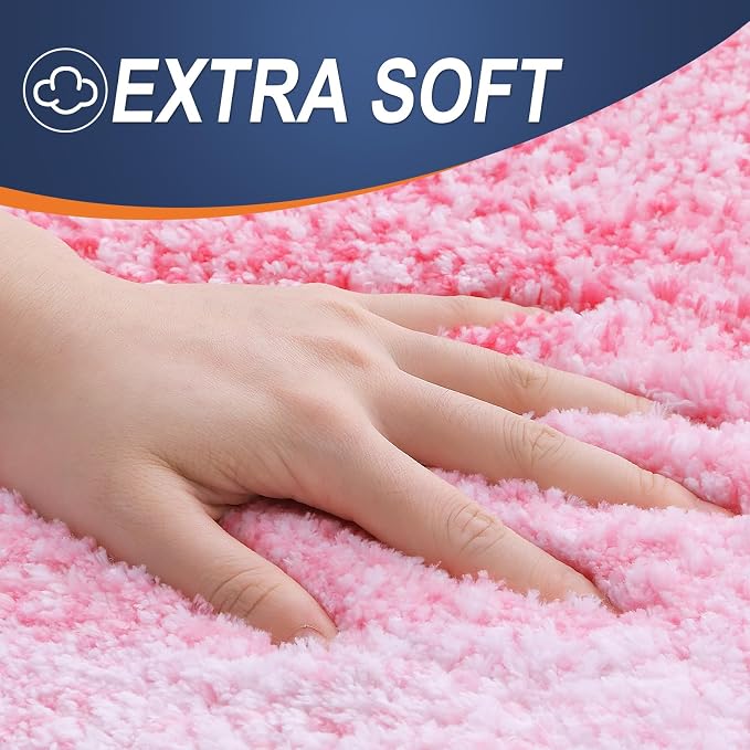 OLANLY Bathroom Runner Rugs Mat 59x24, Extra Soft Absorbent Microfiber Bath Rugs - Image 2