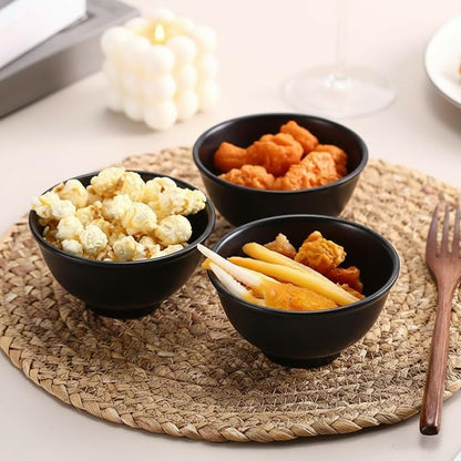 Tioncy 50 Pcs Bowls Set Unbreakable Dessert Soup Salad Bowls - Image 7