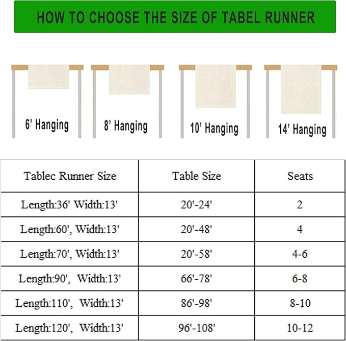 Cow Skin Print Table Runner, Cotton Linen Rustic Cottage Country Farm Animal - Image 6