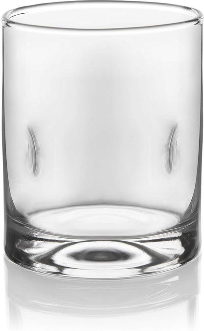 Libbey Impressions 16-Piece Tumbler and Rocks Clear Drinking Glasses, 8 16.7oz - Image 4