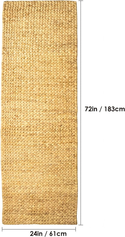 Water Hyacinth Yoga Mat | Non-Slip Exercise & Fitness Mat - Image 2