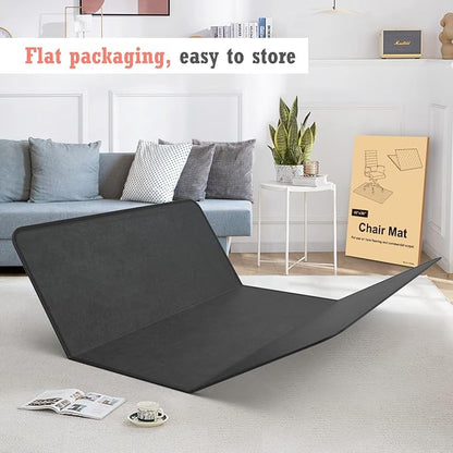 Heavy Duty Office Chair Mat for Carpet and Hardwood Floor Bohemian Desk Chair - Image 7