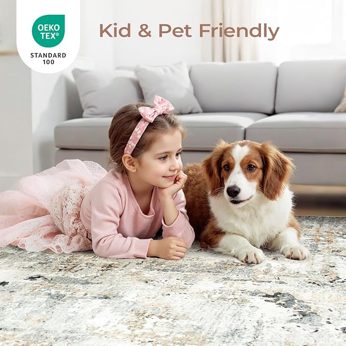 2x10 Washable Runner Rug Non-Slip - Image 6