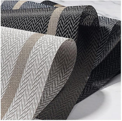 PIGCHCY Luxurious Placemats Set of 4, Non-Slip Placemats Easy to Wipe Clean - Image 5
