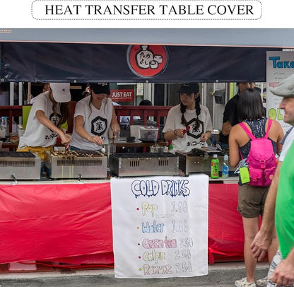 1 Pcs White Sublimation Table Runners Blanks 24 x 72 Inch Polyester White Table - Image 4
